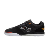 Joma Top Flex Rebound Black and Orange Indoor IC Football Boot