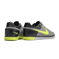 Scarpa da calcio Nike5 Street Gato grigia e verde da interno IC