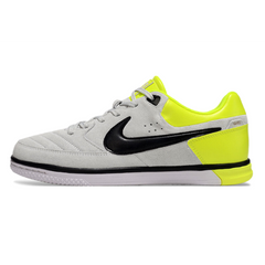 Scarpa da calcio Nike5 Street Gato grigio e verde da interno IC