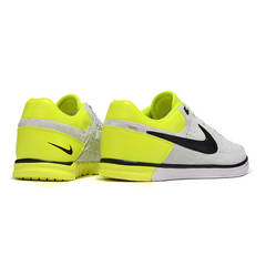 Scarpa da calcio Nike5 Street Gato grigio e verde da interno IC