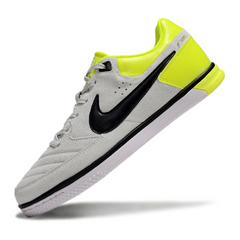 Scarpa da calcio Nike5 Street Gato grigio e verde da interno IC