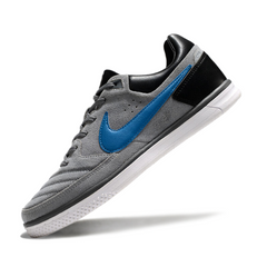 Scarpa da calcio Nike5 Street Gato grigio e blu da interno IC