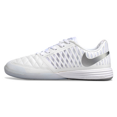 Botas de fútbol sala Nike Lunar Gato II IC en blanco y gris