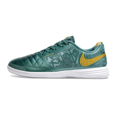Scarpa da calcio Nike Lunar Gato II IC verde da interno