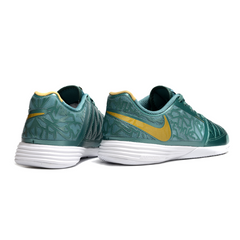 Scarpa da calcio Nike Lunar Gato II IC verde da interno