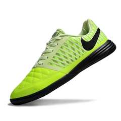 Botas de fútbol sala Nike Lunar Gato II IC verde y negro