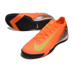 Scarpa da calcio Nike Mercurial Vapor 16 Elite arancione e gialla da interno IC