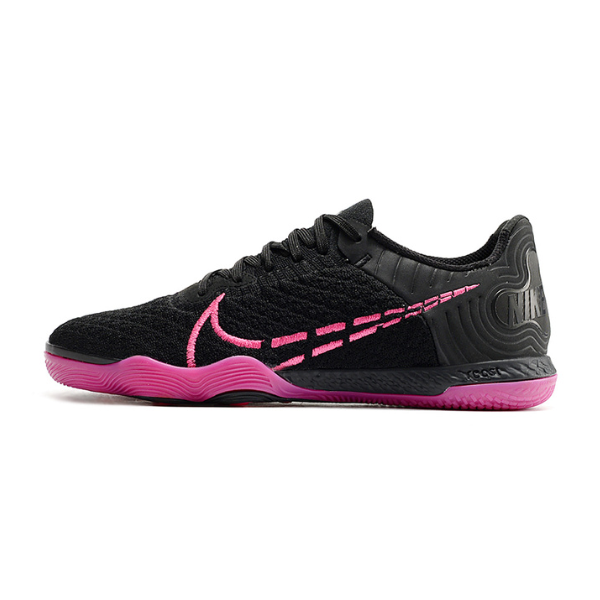 Chuteira Futsal Nike Reactgato IC Preta e Rosa - VENI Futebol