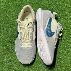 Chuteira Futsal Nike Streetgato IC Blanco, Azul e Cinza Tamanho 42