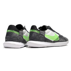 Botas de fútbol sala Nike Streetgato sin cordones, grises, blancas y verdes