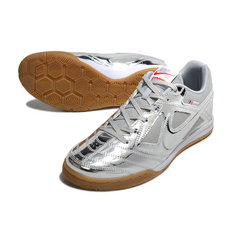Chuteira Futsal Nike SB Gato X Supreme IC Plata