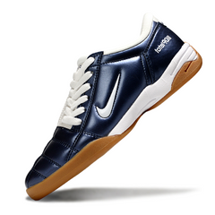 Nike Air Zoom Total 90 III Dark Blue and White Indoor IC Football Boot