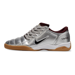 Scarpa da calcio Nike Total 90 III Indoor IC argento e bordeaux
