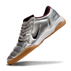 Scarpa da calcio Nike Total 90 III Indoor IC argento e bordeaux