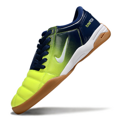 Nike Total 90 III Blue and Green Indoor IC Football Boot