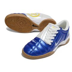 Nike Total 90 III White and Blue Indoor IC Football Boot