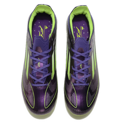 Botas de fútbol para niños Adidas F50 Elite Fast Reborn Pack Plata y Negro Firm Ground FG