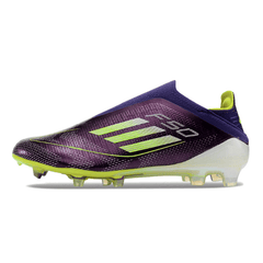 Chuteira Infantil Campo Adidas F50 Elite Sem Cadarço FG Fast Reborn Pack - VENI Futebol
