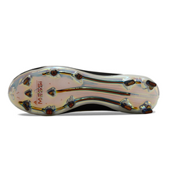 Botas de fútbol Adidas F50 Elite sin cordones, paquete Triumph dorado, para niños, terreno firme (FG).