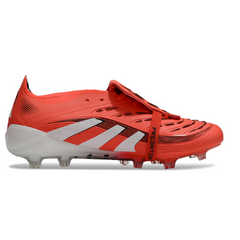 Adidas Predator 25 Elite Tongue Kids Football Boot Firm Ground FG Pure Victory Pack
