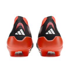 Scarpa da calcio per bambini Adidas Predator 25 Elite Laceless Green and Black Firm Ground FG