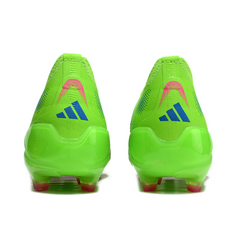 Botas de fútbol Adidas Predator 25 Elite Laceless Mystic Victory Pack para niños, para terreno firme (FG).