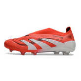 Botas de fútbol Adidas Predator 25 Elite Laceless FG Pure Victory Pack para niños
