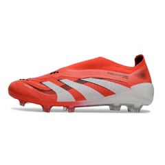 Botas de fútbol Adidas Predator 25 Elite Laceless FG Pure Victory Pack para niños