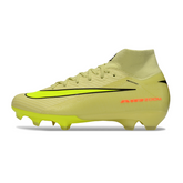Botas de fútbol Nike Air Zoom Mercurial Superfly 10 Elite amarillas para niños, para terreno firme (FG).