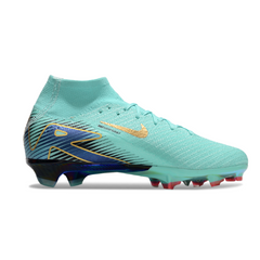 Scarpa da calcio per bambini Nike Air Zoom Mercurial Superfly 10 Elite Light Blue Firm Ground FG