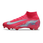 Botas de fútbol Nike Air Zoom Mercurial Superfly 10 Elite Thunder Rosa Pack para niños, para terreno firme (FG).