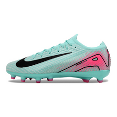 Nike Air Zoom Mercurial Vapor 16 Elite Kids Artificial Ground AG Football Boot Blue and Pink