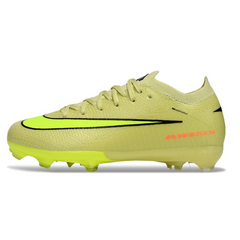 Botas de fútbol Nike Air Zoom Mercurial Vapor 16 Elite verde claro para terreno firme FG para niños