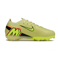 Botas de fútbol Nike Air Zoom Mercurial Vapor 16 Elite verde claro para terreno firme FG para niños