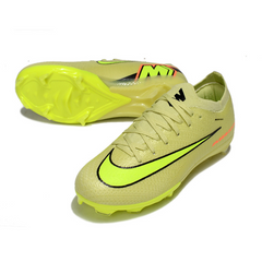 Botas de fútbol Nike Air Zoom Mercurial Vapor 16 Elite verde claro para terreno firme FG para niños