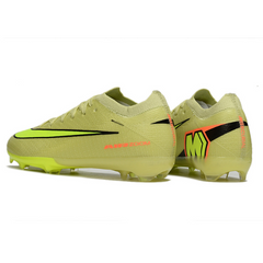 Botas de fútbol Nike Air Zoom Mercurial Vapor 16 Elite verde claro para terreno firme FG para niños