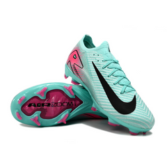 Scarpa da calcio per bambini Nike Air Zoom Mercurial Vapor 16 Elite Light Blue e Pink Firm Ground FG