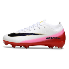 Botas de fútbol Nike Air Zoom Mercurial Vapor 16 Elite Fear Nothing Pack para niños, color negro y verde, para terreno firme FG