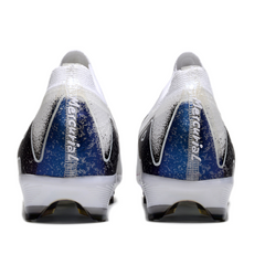 Scarpa da calcio Nike Air Zoom Mercurial Vapor 16 Elite bianca e nera per terreni compatti FG