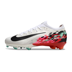 Scarpa da calcio Nike Air Zoom Mercurial Vapor 16 Elite bianca e rossa per terreni compatti FG