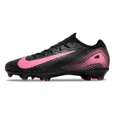 Scarpa da calcio per bambini Nike Air Zoom Mercurial Vapor 16 Elite, nera e rosa, per terreni compatti FG