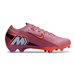 Botas de fútbol Nike Air Zoom Mercurial Vapor 16 Elite rosa claro para terreno firme FG para niños