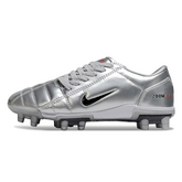 Nike Total 90 III Silver Firm Ground FG Kids Football Boot