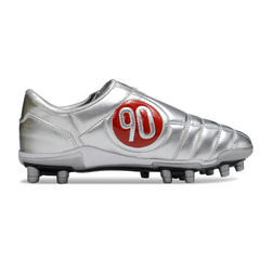 Nike Total 90 III Silver Firm Ground FG Kids Football Boot