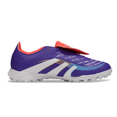 Adidas Predator 25 Elite Tongue Turf TF Football Boot Kids Blue and Red