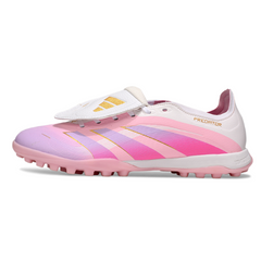 Scarpa da calcio per bambini Adidas Predator 25 Elite Tongue Pink Turf TF