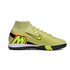 Botas de fútbol Nike Zoom Mercurial Superfly 10 Elite Light Green Turf TF para niños
