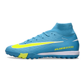 Scarpa da calcio per bambini Nike Zoom Mercurial Superfly 10 Elite Turf TF blu e giallo