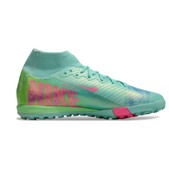 Scarpa da calcio Nike Zoom Mercurial Superfly 10 Elite Turf TF per bambini, confezione da 2, velocità cosmica