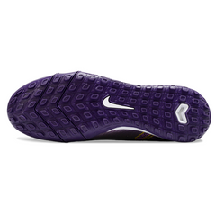Botas de fútbol Nike Zoom Mercurial Superfly 10 Elite Mbappé Purple Turf TF para niños